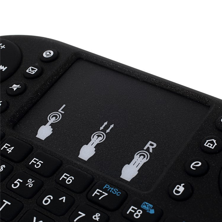 A Style 2.4G Mini I8 Wirelesss Touchpad Keyboard and Mouse for PC/Tablet/TV Box