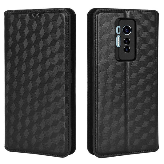 For TECNO Phantom X / AC8 Cell Phone Case Wallet Supporting Stand Imprinted Pattern PU Leather + TPU Phone Covering - Black