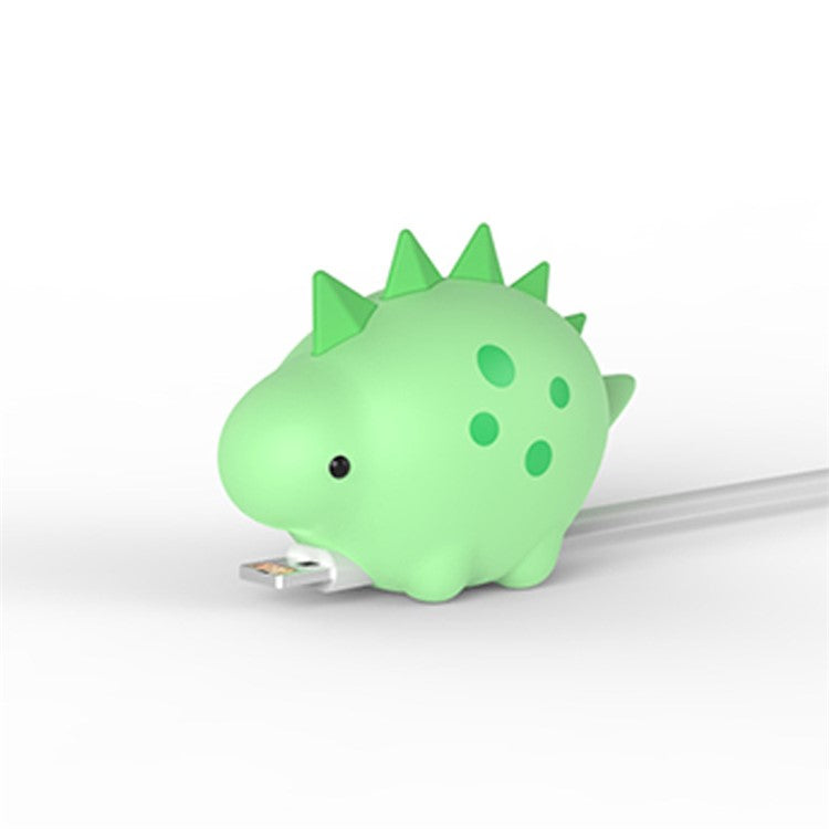 Cartoon Fish Pattern Charging Cord Cable Protector PVC Saver - Style F