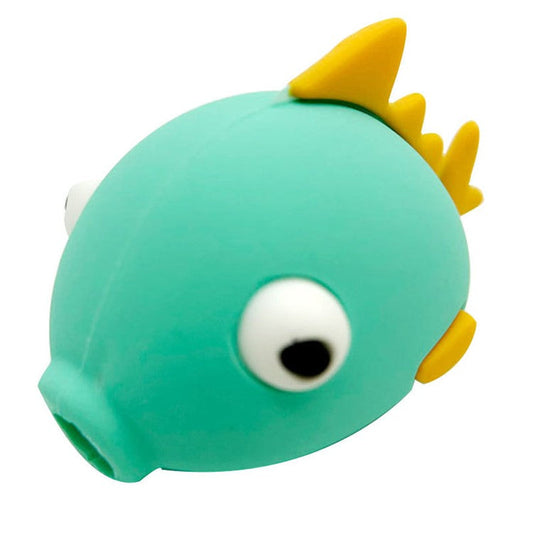 Cartoon Fish Pattern Charging Cord Protector PVC Saver - Style G