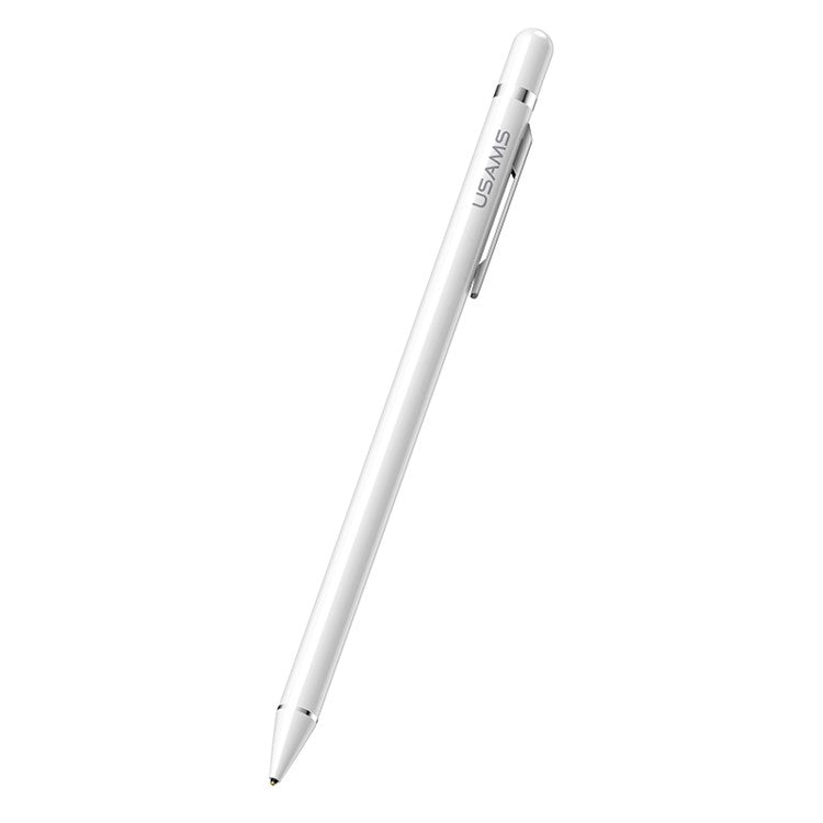 USAMS US-ZB057 Active Touch Screen [USB Chargeable] Fine Tip Capacitive Stylus Pen - With Pen Clip