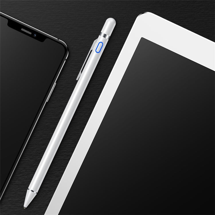 USAMS US-ZB057 Active Touch Screen [USB Chargeable] Fine Tip Capacitive Stylus Pen - With Pen Clip