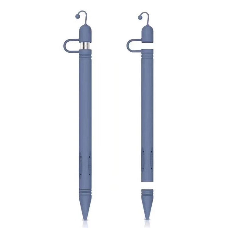 Silicone Holder Sleeve Case for Apple Pencil - Blue