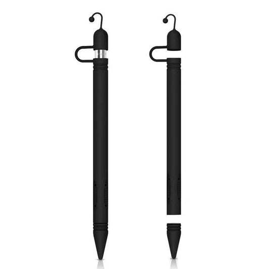 Silicone Holder Sleeve Cover for Apple Pencil - Black
