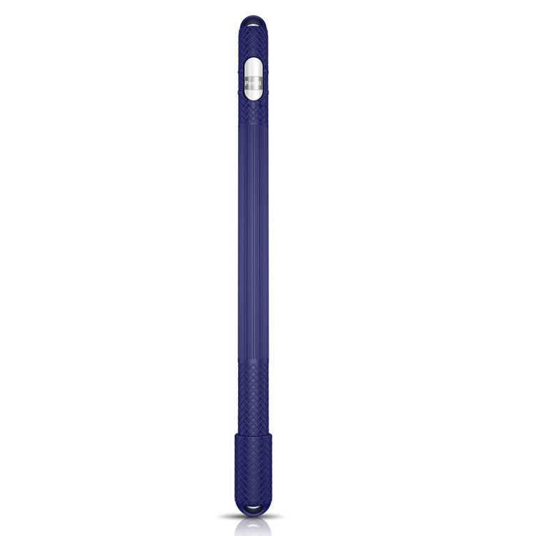 Anti-slip Silicone Cap Holder Protective Nib Case for Apple Pencil - Blue