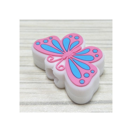 Cute Insect Pattern Charging Cord Protector USB Data Wire Protection Cover - Butterfly