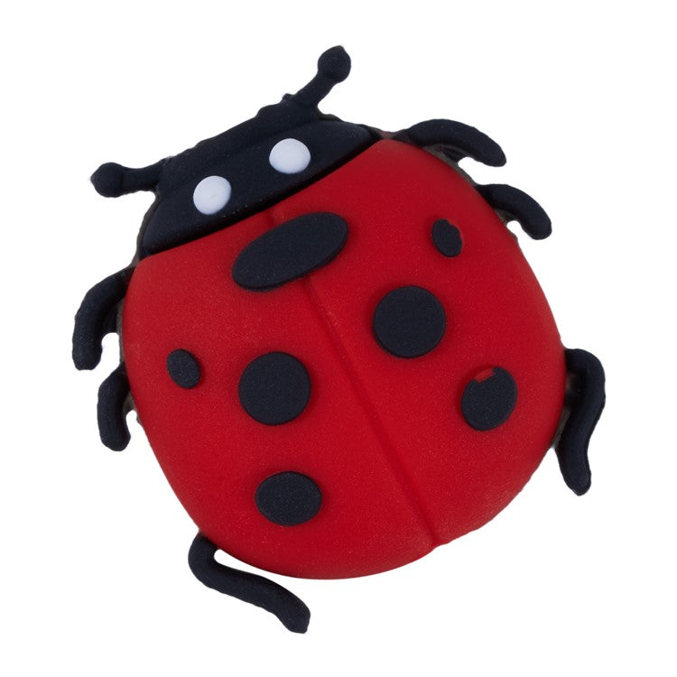 Cute Insect Pattern Charging Cord Protector USB Data Wire Protection Cover - Coccinella Septempunctata