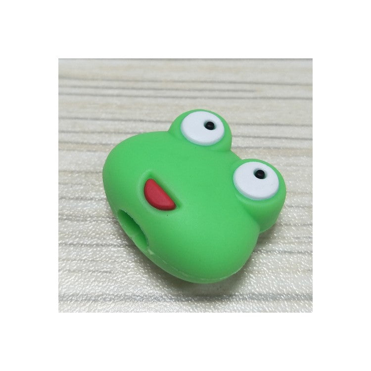Cute Insect Pattern Charging Cord Protector USB Data Wire Protection Cover - Frog