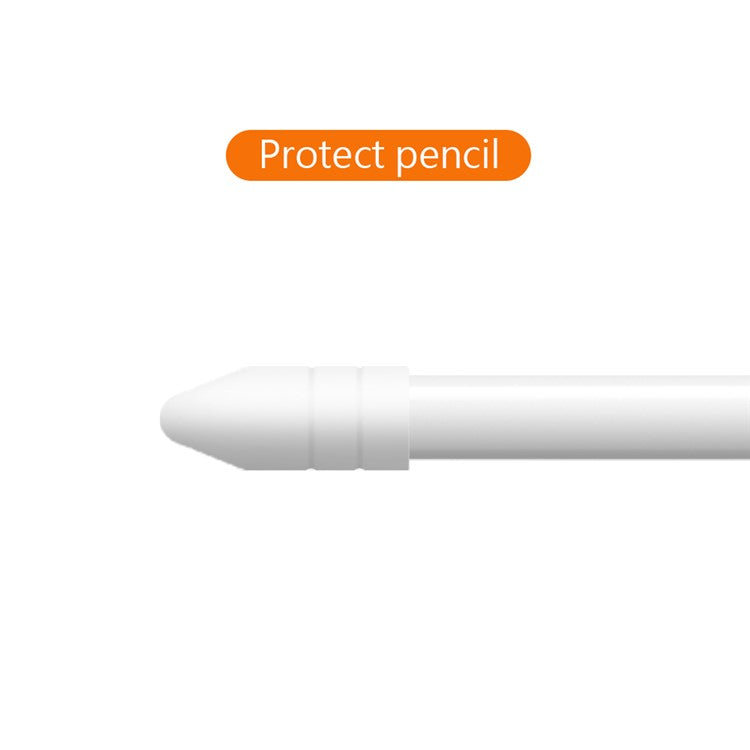 Silicone Cap Holder + Nib Cover + Connector Adapter Tether for Apple Pencil