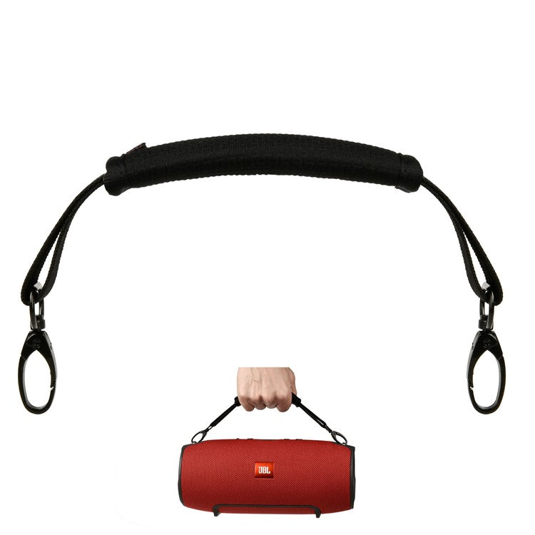 Portable Single Hand-held Lanyard with Hook for JBL Xtreme 1/2 - Black