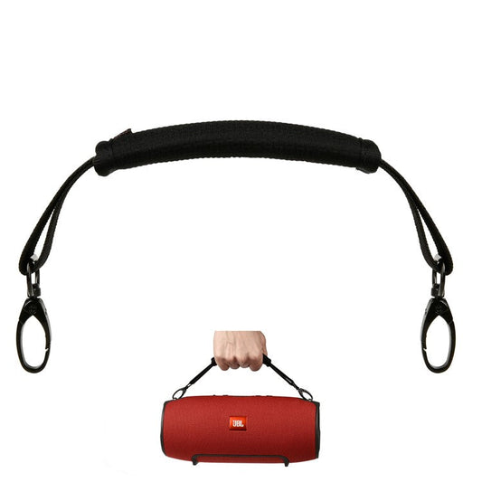 Portable Single Hand-held Lanyard with Hook for JBL Xtreme 1/2 - Black