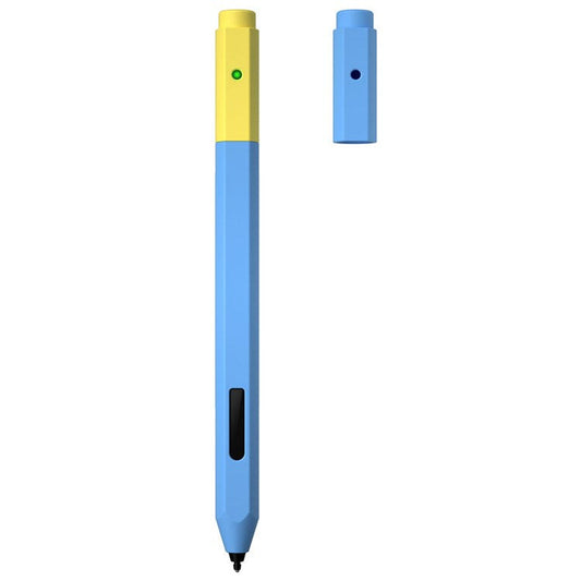 For Microsoft Surface Pen Liquid Silicone Protective Pencil Case Dust Proof Wrap Cover Sleeve - Sky Blue