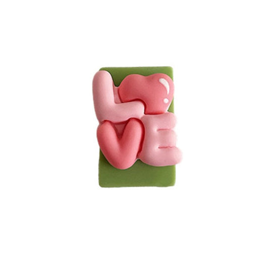 Cute Pattern Charging Cord Protector USB Data Cable Chomper USB Charger Saver for Lightning, Type-C, Micro USB Wires - Love