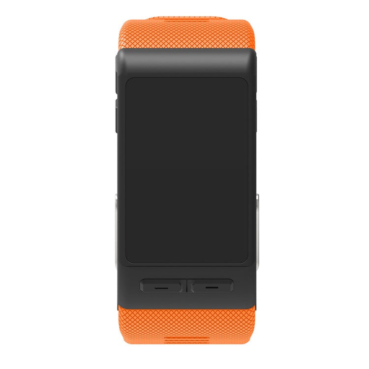 Sport Style Watchband Silicone Watch Strap for Garmin Vivoactive HR - Orange