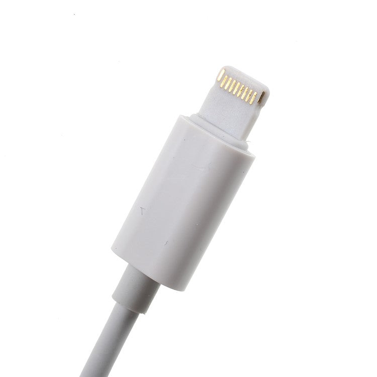 Dual Lightning Headphone Audio and Charge Adapter for iPhone 8/8 Plus/7 / 7 Plus, Support iOS 11.0 - White