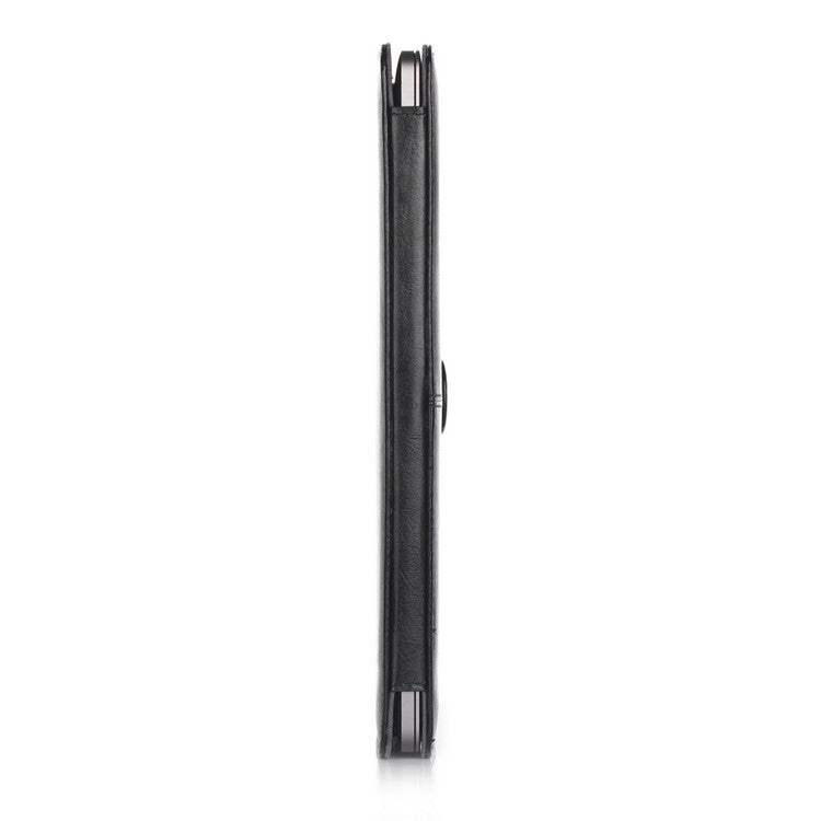 Crazy Horse Leather Protective Case for MacBook 12-inch with Retina Display(2015) - Black