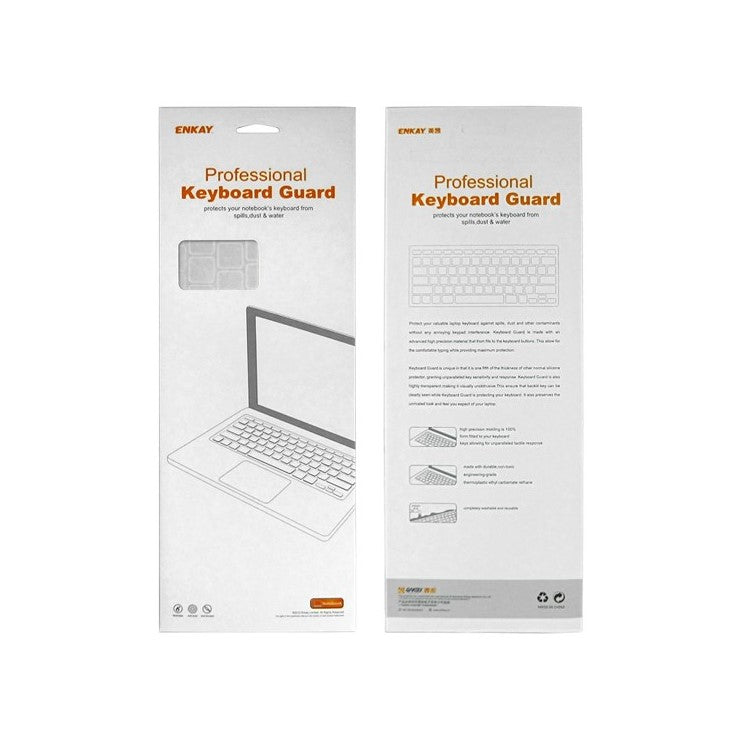 Transparent ENKAY HAT PRINCE Crystal PC Cover  for MacBook Pro 15.4" A1286 + Keyboard Guard Film + Anti-dust Plugs