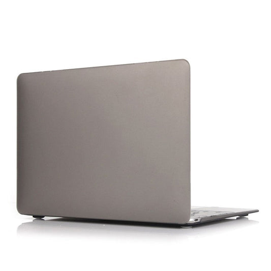 Coffee Matte PC Phone Shell for MacBook 12-inch with Retina Display(2015) - Grey