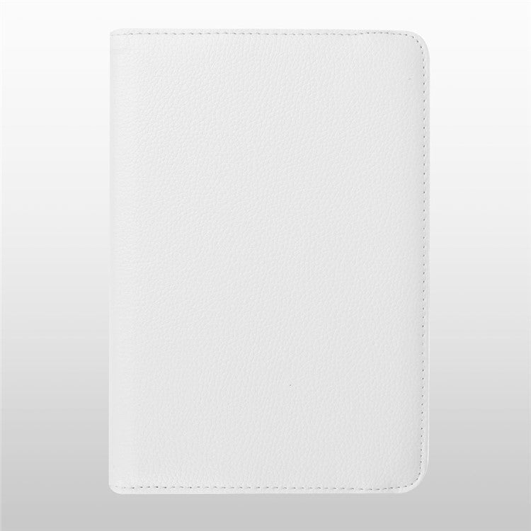 Litchi Texture Rotary Stand Leather Cover for Samsung Galaxy Tab S2 8.0 - White
