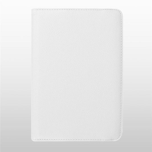 Litchi Texture Rotary Stand Leather Cover for Samsung Galaxy Tab S2 8.0 - White