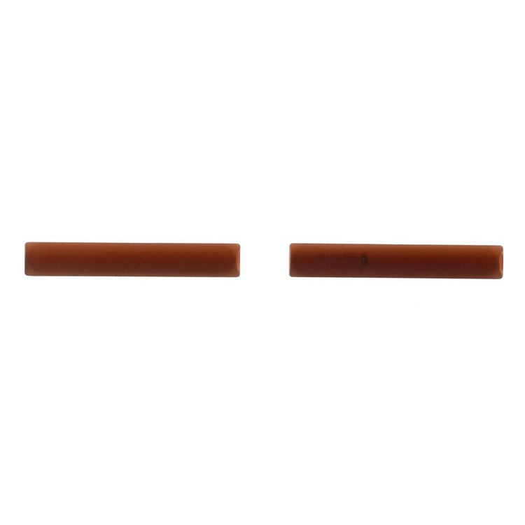 OEM Micro SD SIM Slots & USB Charging Port Anti-dust Plug for Sony Xperia Z3 Compact D5803 D5833 - Orange