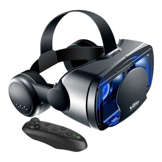 3D VR Glasses Adjustable Headset Helmet for 5-7" Phones 052 Remote Control