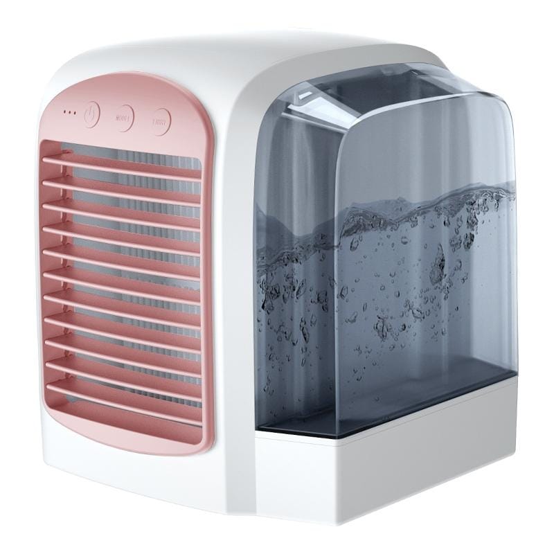 WT-F10 Portable European Style Water-cooled Fan (Grey)
