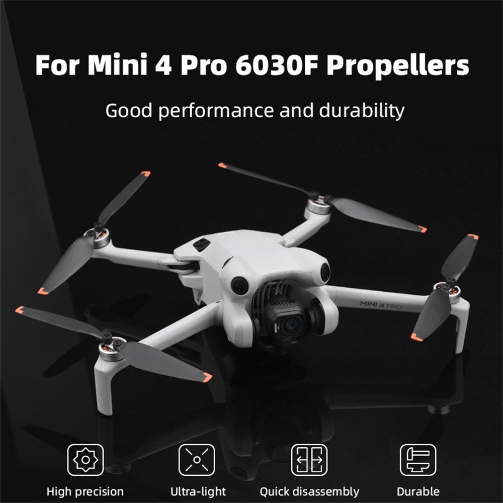 Uniqkart ForBRDRC 2Pair For DJI Mini 4 Pro Propellers RC Drone Spare Blade Replacement Parts