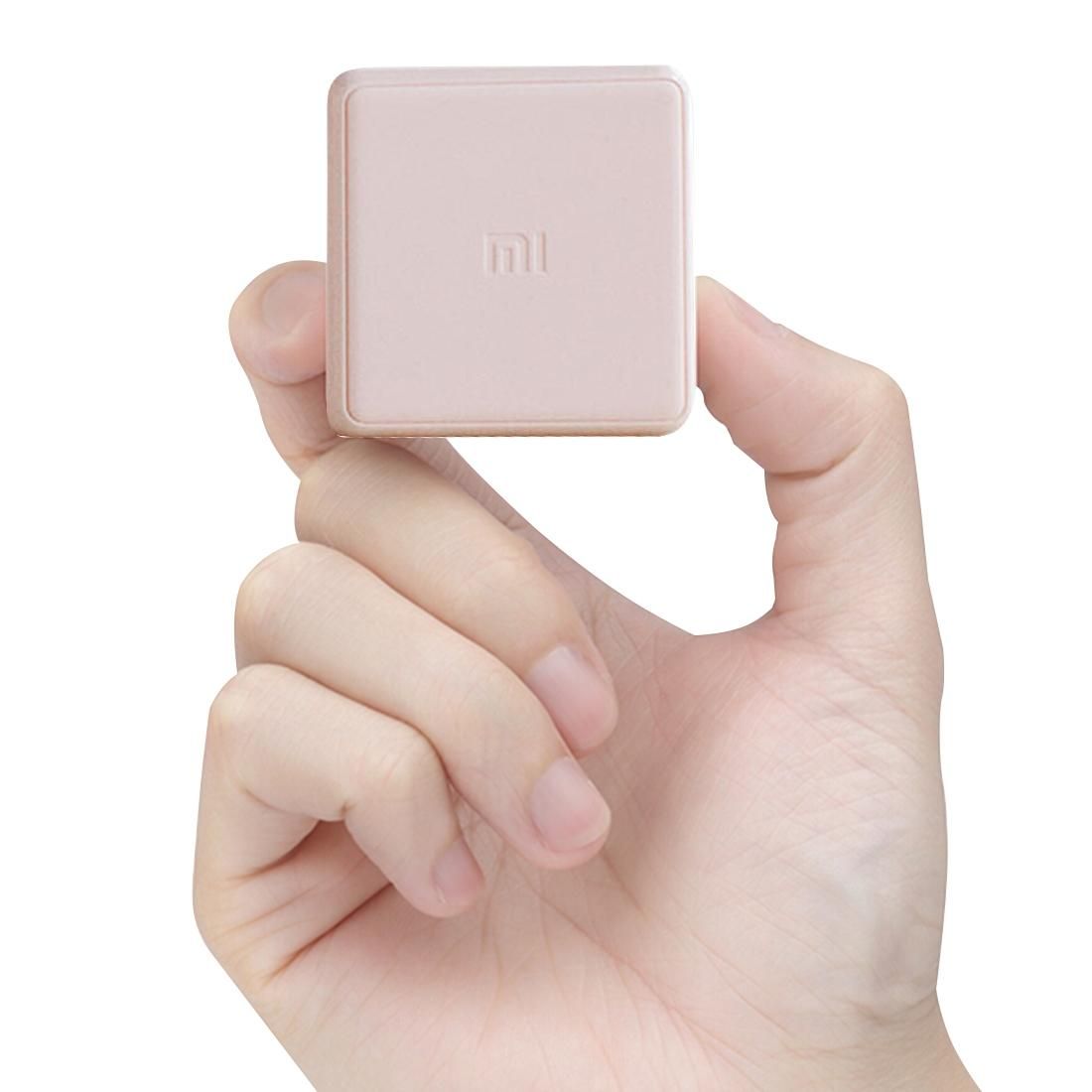 Original Xiaomi Intelligent Magic Mini Cube Wireless Remote Controller for Xiaomi Smart Home Suite Devices,,with the Xiaomi Multifunctional Gateway Use (Pink)