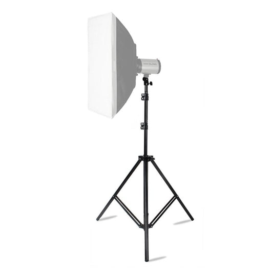 68cm-200cm Height Professional Photography Aluminum Lighting Stand for Studio Flash Light (Black)