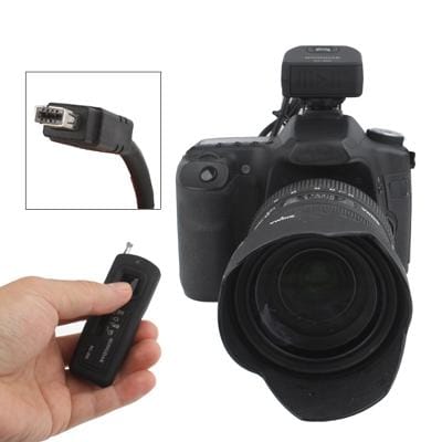 Wireless Remote Control Shutter for Nikon D3100 / D90 (Black)