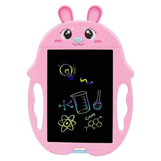9 inch Children Cartoon Handwriting Board LCD Electronic Writing Board, Size:Color  Screen (Pink Rabbit)