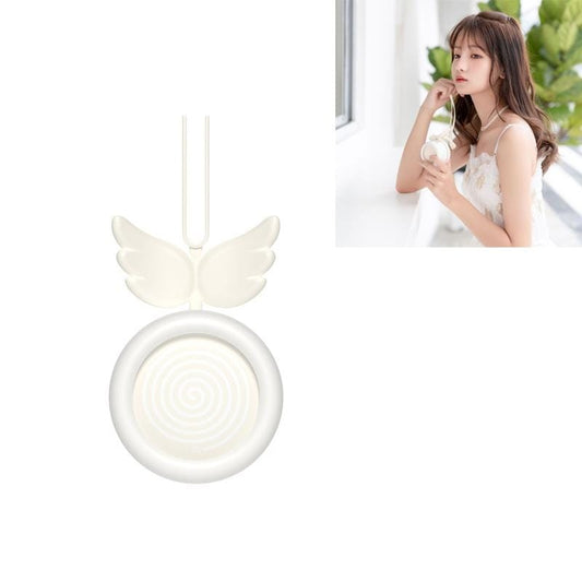 USB Charging Fan Brushless Hanging Neck Mini Sling Lazy Fan (White)
