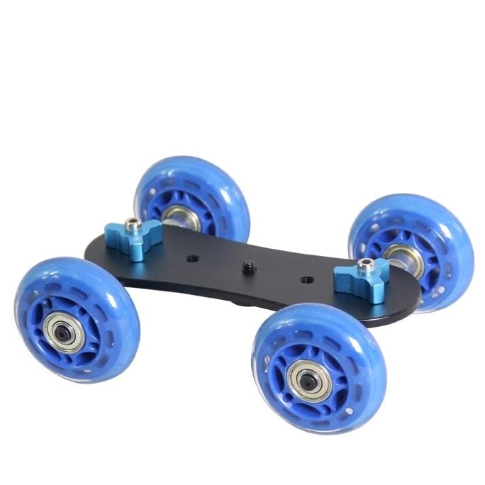 YELANGU YLG0105B Mini Scaled Camera Dolly Track Car for Canon / Nikon Cameras / DSLR Camera