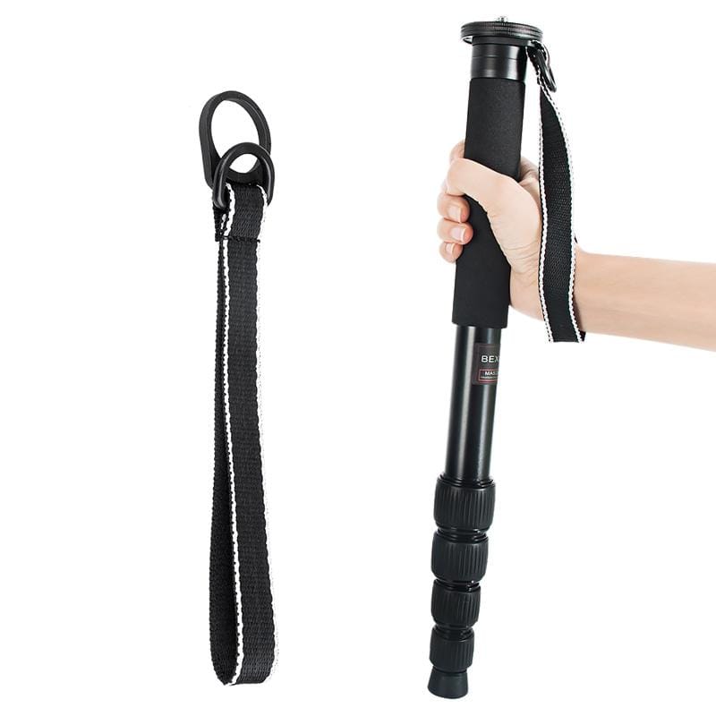 BEXIN MAS325 Portable Travel Outdoor DSLR Camera Aluminum Alloy Monopod Holder (Black)