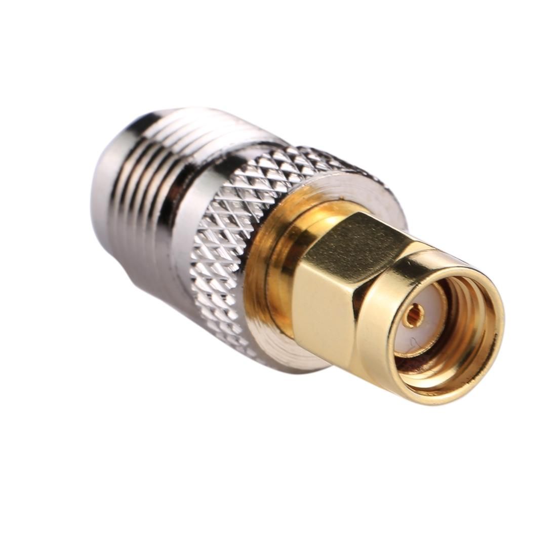 Coaxial RF RP-SMA Male to TNC Female Adapter (Silver)