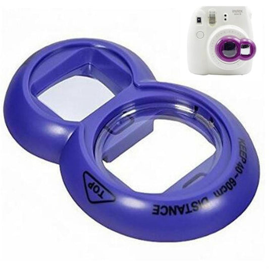 2PCS Selfie Mirror for Polaroid Mini7s / Mini8 (Dark Blue)