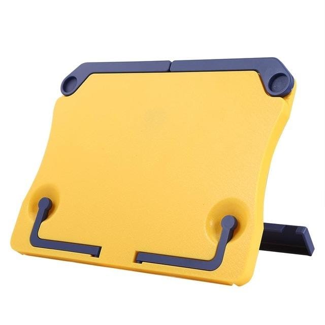 Portable Foldable Desktop Music Stand (Yellow)