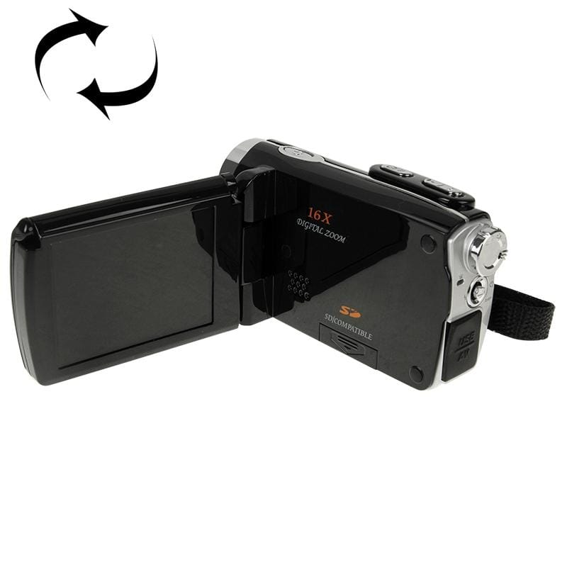 T90 Solar Energy 3.0 inch TFT LCD Screen 16X Zoom DV Digital Video Camera, Interpolation 16.0 Mega Pixels Sensor