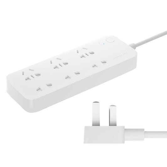 Original Xiaomi Mi Smart Power Strip Patch Board Plug Board with Remote Control Time Switch Function & 6 Sockets, Cable Length: 1.8M