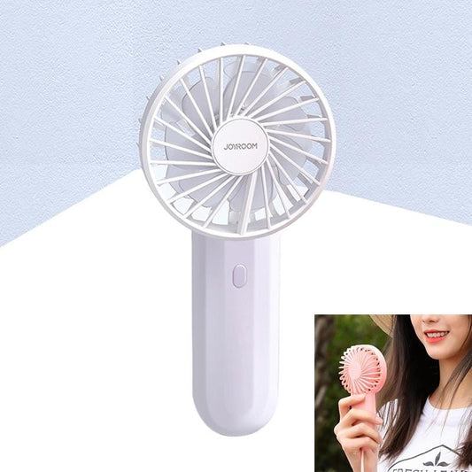 JOYROOM JR-CY287 Whirlwind Series-holding Fan Portable Handheld Mini Electric Fan (White)