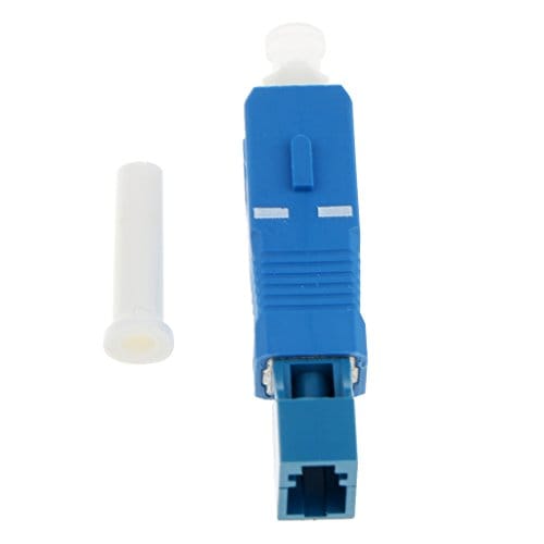 2.5 to 1.25mm SC Male to LC Female Adapter Single Mode Fiber Optic Connector