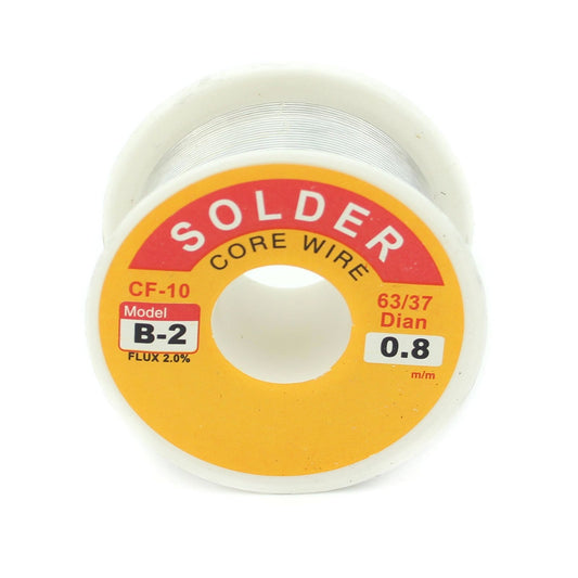 0.8mm 63/37 Tin Lead Rosin Core Solder Soldering Wire Reel - UNIQKART