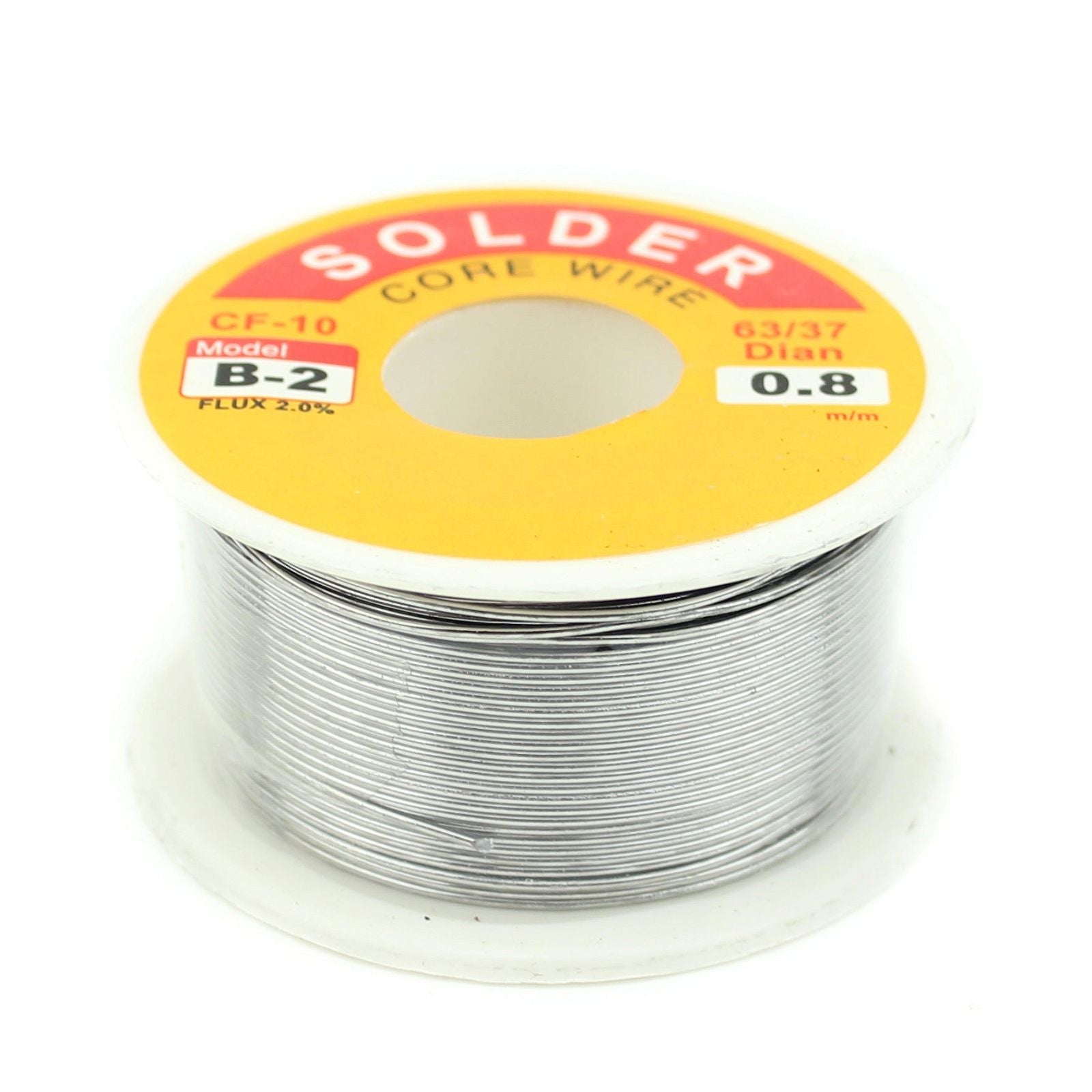 0.8mm 63/37 Tin Lead Rosin Core Solder Soldering Wire Reel - UNIQKART