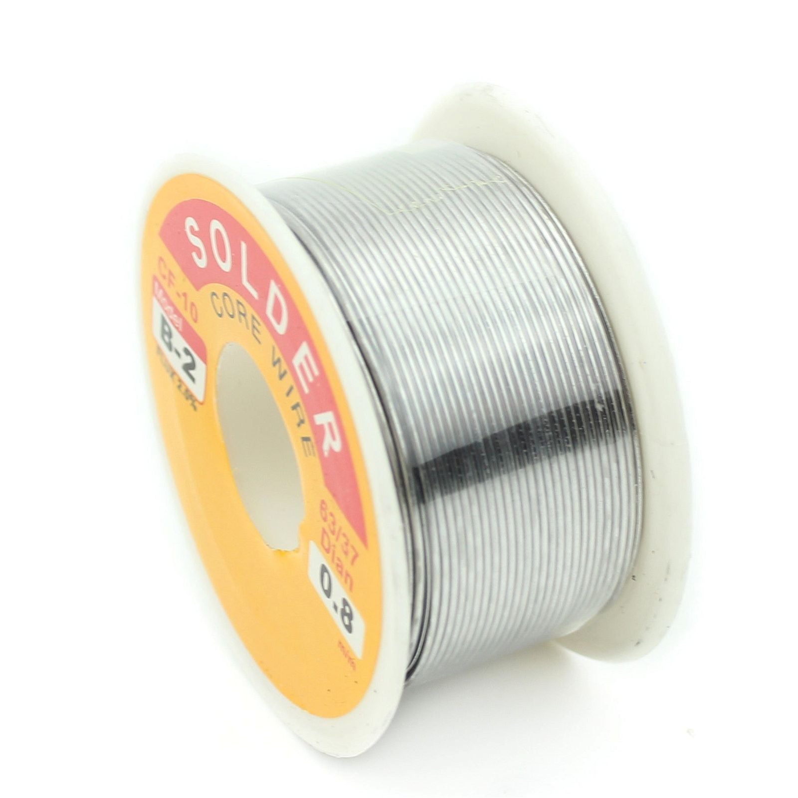 0.8mm 63/37 Tin Lead Rosin Core Solder Soldering Wire Reel - UNIQKART