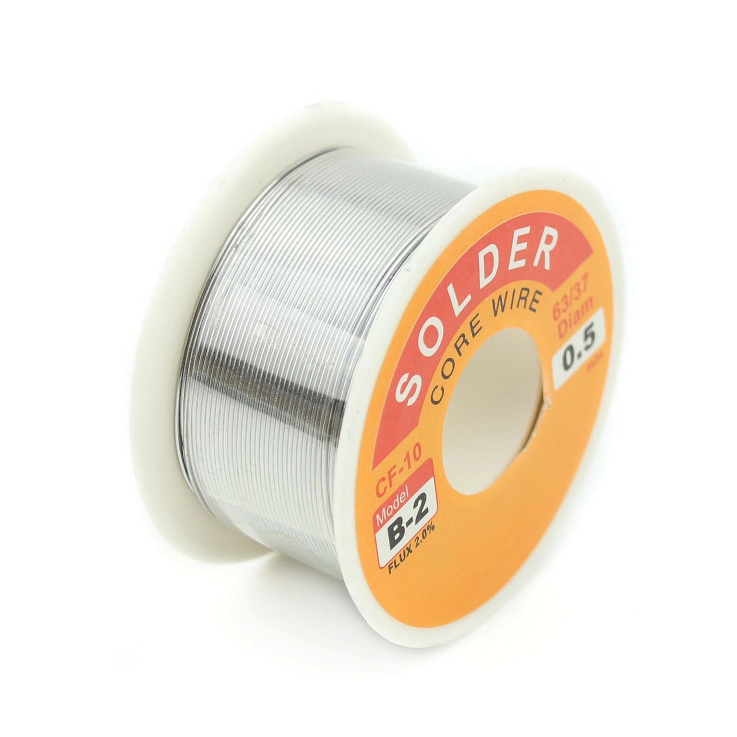 0.5mm 63/37 Tin Lead Welding Soldering Solder Wire Rosin Core Reel - UNIQKART