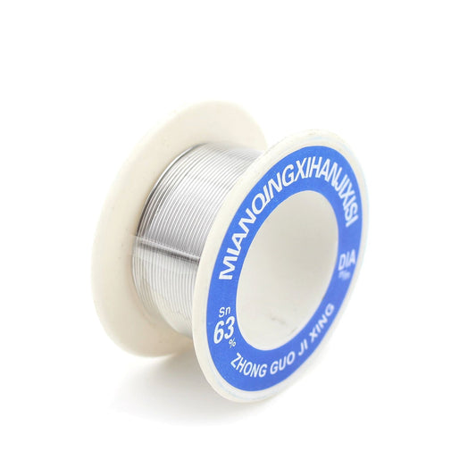 0.6mm 63/37 Tin Lead Welding Soldering Solder Wire Rosin Core Reel - UNIQKART