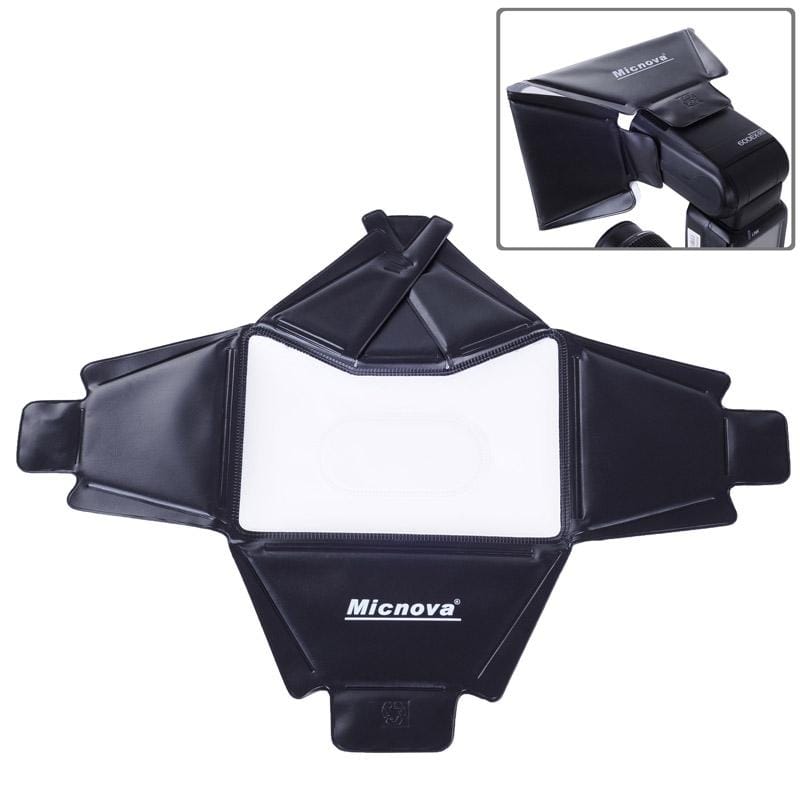 Micnova Universal Soft Box Diffuser for Camera Flash Speedlight