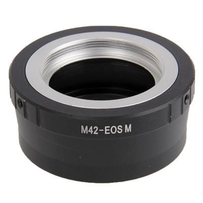 M42 Lens to EOS Lens Mount Stepping Ring (Black)