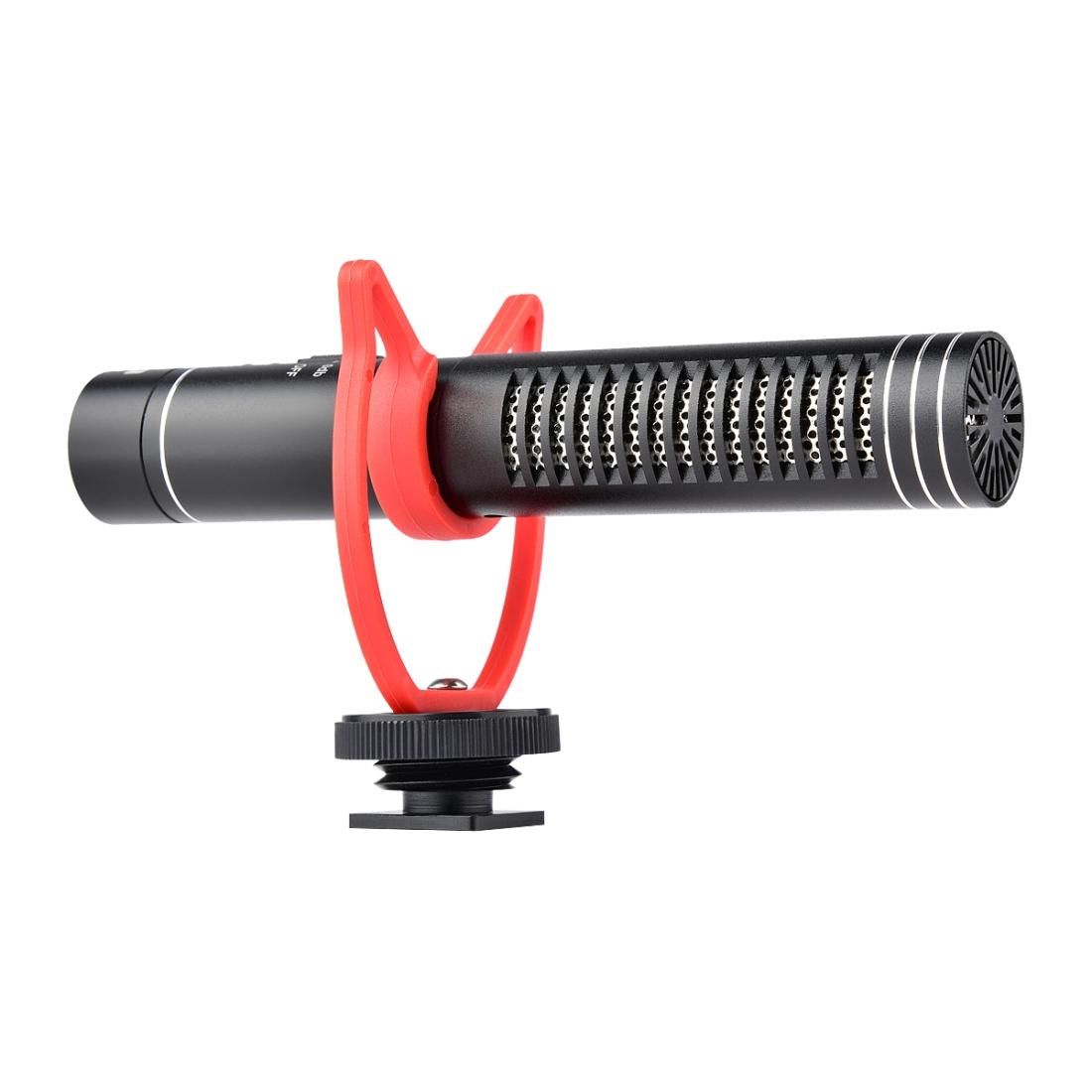 YELANGU YLG9930B MIC05 Professional Interview Condenser Video Shotgun Microphone with 3.5mm Audio Cable for DSLR & DV Camcorder (Black)